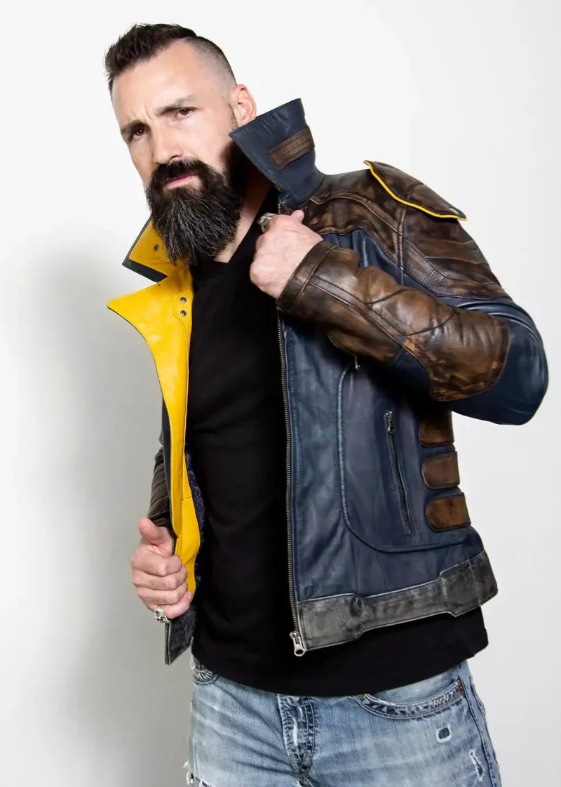 Mens Borderlands 2 Leather Jacket